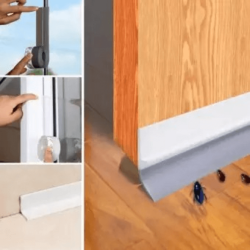 Door Window Sealing Strip Waterproof Self Adhesive Roll 5 Mtr - Image 3