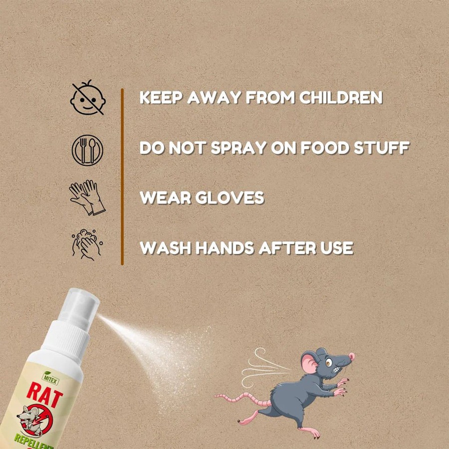 Rat Repellent Spray-Safe,Effective Rat Protection BUY 1 (GET 2 FREE ) - Image 3