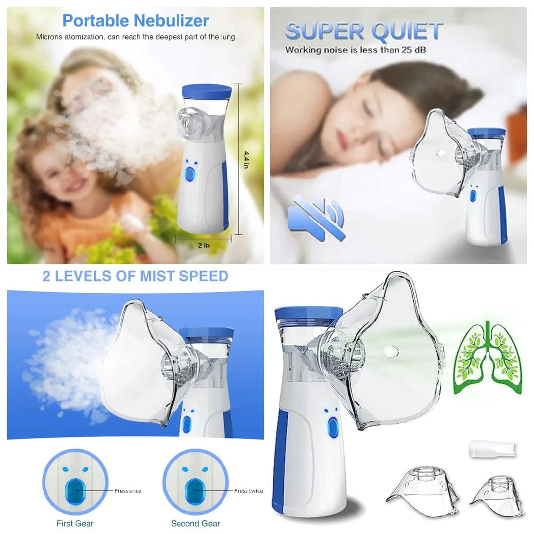 Rechargeable Mini Portable Nebulizer Machine - Image 4