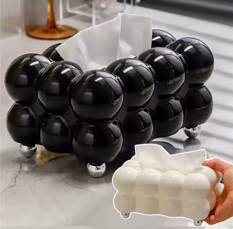 Acrylic Bubble Design Tissue Box - Image 2