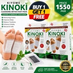 10 Pcs Kinoki Cleansing Toxins Remover Detox Foot Patches Adhesive Pads Kit( BUY 1 GET 1 FREE )