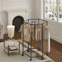 360 Rotating Cloth Rack Iron Merterial | Heavy Quality