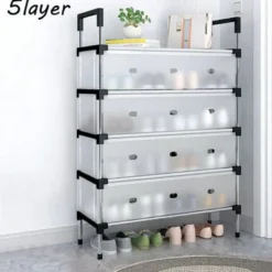 5/6/7 Layer Dustproof Shoes Rack