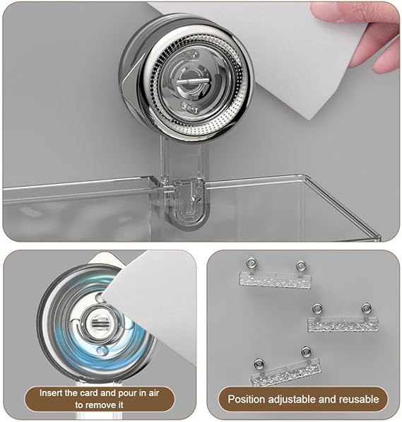 Luxury Wall-Mounted Suction Shelf(Heavy Qaulity) - Image 8