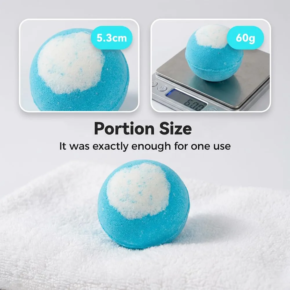 12 Pcs Bath Bombs for Kids with Toys Inside Bath Bombs Gift Set with Sea Animals Toys - Image 9