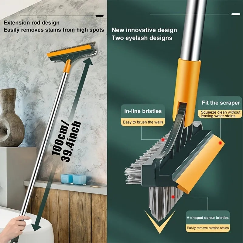 3 in 1 Floor Scrubber Wiper Brush - Image 7