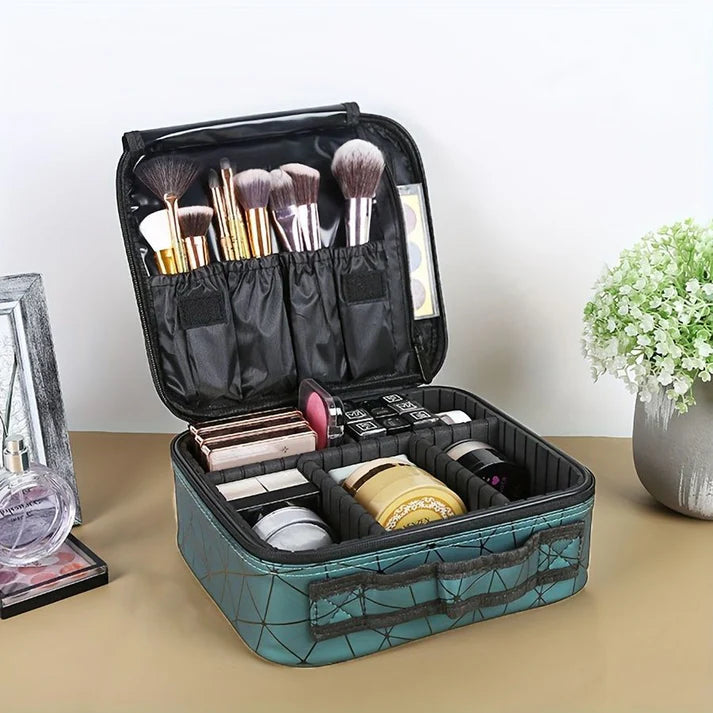 PU Travel Cosmetic Organizer Bag - Image 3