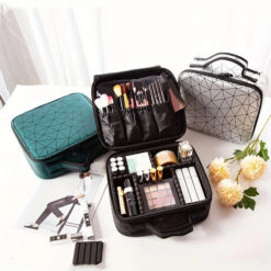 PU Travel Cosmetic Organizer Bag