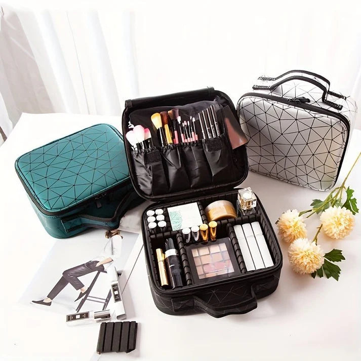PU Travel Cosmetic Organizer Bag