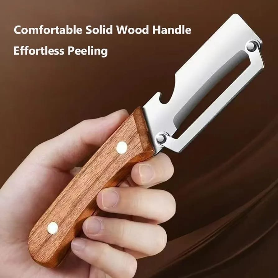 2-in-1 Multi-Functional Kitchen Knife Style Peeler - Image 5