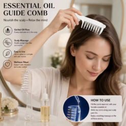 Alternative view of Transparent Hair Applicator Comb for Hair & Scalp