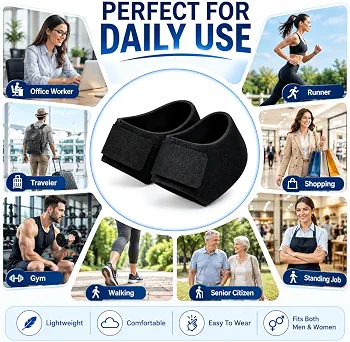 Heel Pad For Heel Pain Relief Anti Slip Strips - Image 2