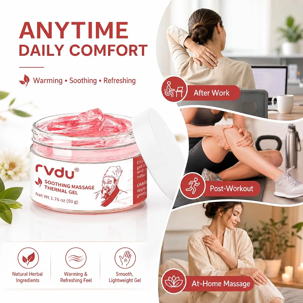 RVDU SOOTHING MASSAGE THERMAL GEL ( BUY 1 GET 1 FREE ) - Image 4