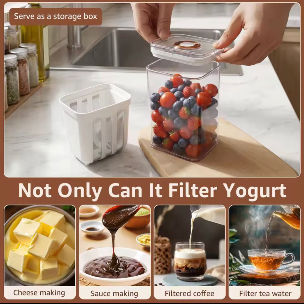 1100ml Greek Yogurt Strainer - Premium Quality - Image 6