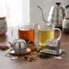 Premium Stainless Steel Novelty Tea Infuser (Mini Teapot Shape & Tea House Shape) (Buy 1 Get 1 Free)