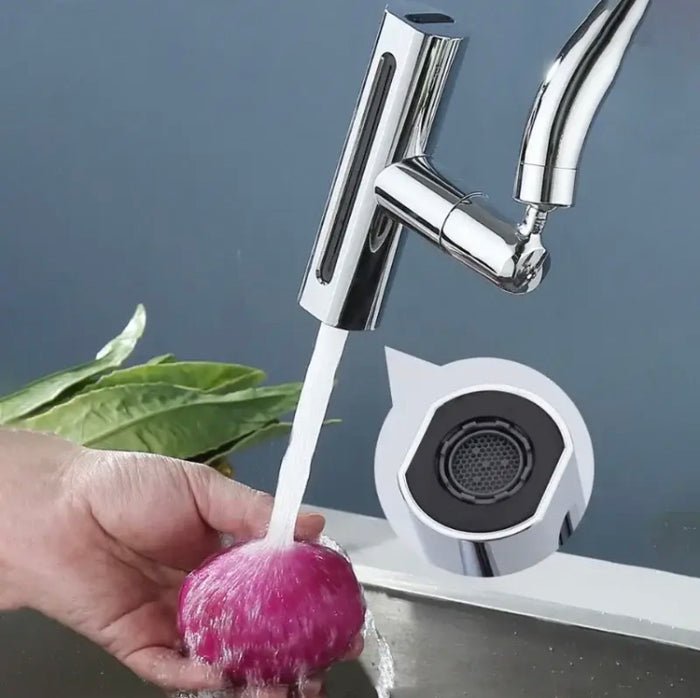 Universal Kitchen Waterfall Faucet 4-Mode Nozzle for Kitchen Sink - Image 4