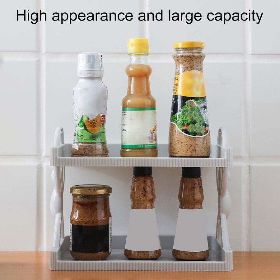 MULTIPURPOSE 2 LAYERS WALL STORAGE SHELF - Image 8