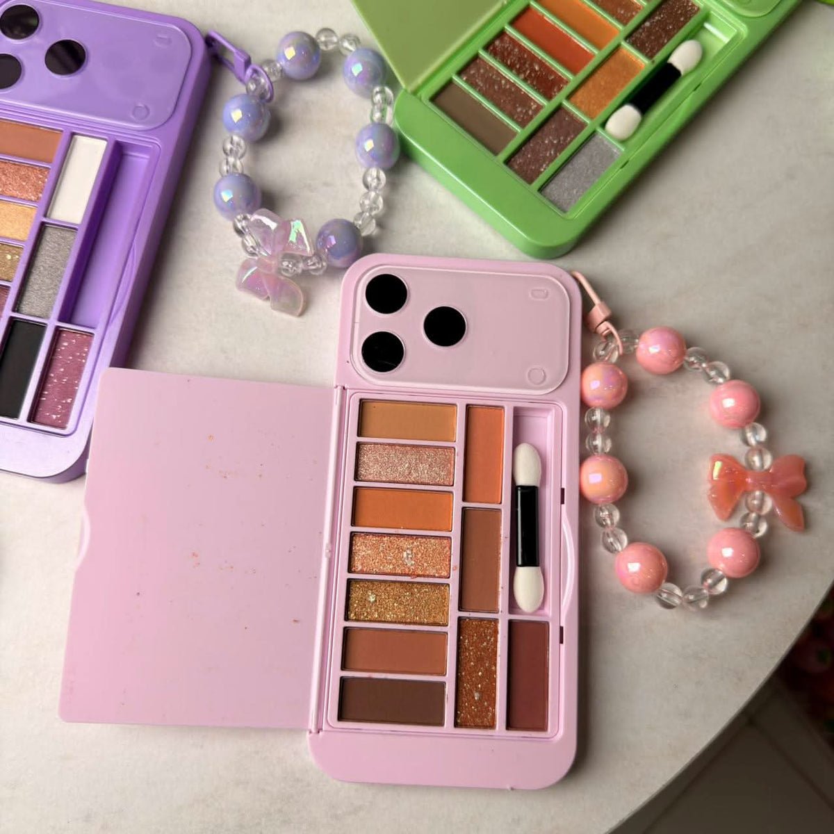 IPhone 17 Pro Max Style Eyeshadow Palette With Hand Band - Image 3